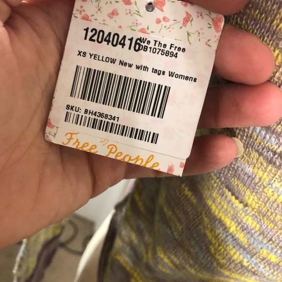 We the Free☀️Spaced out knit sweater in sea combo - Picture 12 of 15